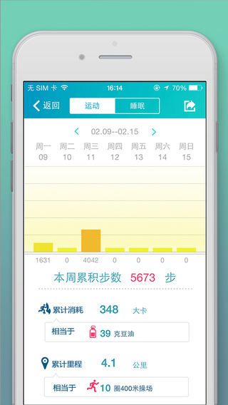 乐跑手环app截图1